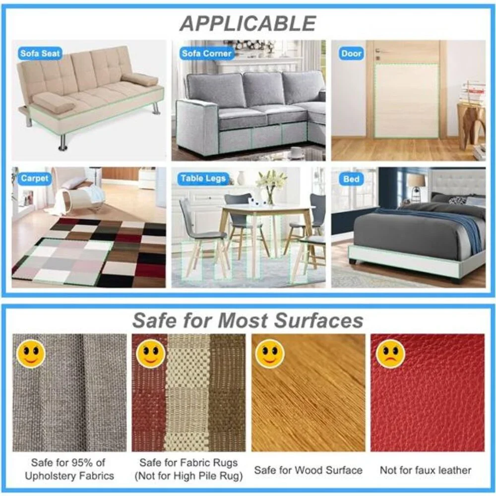 Furniture Protectors from Cats Couch Corner Protector for Anti Cats Scratch